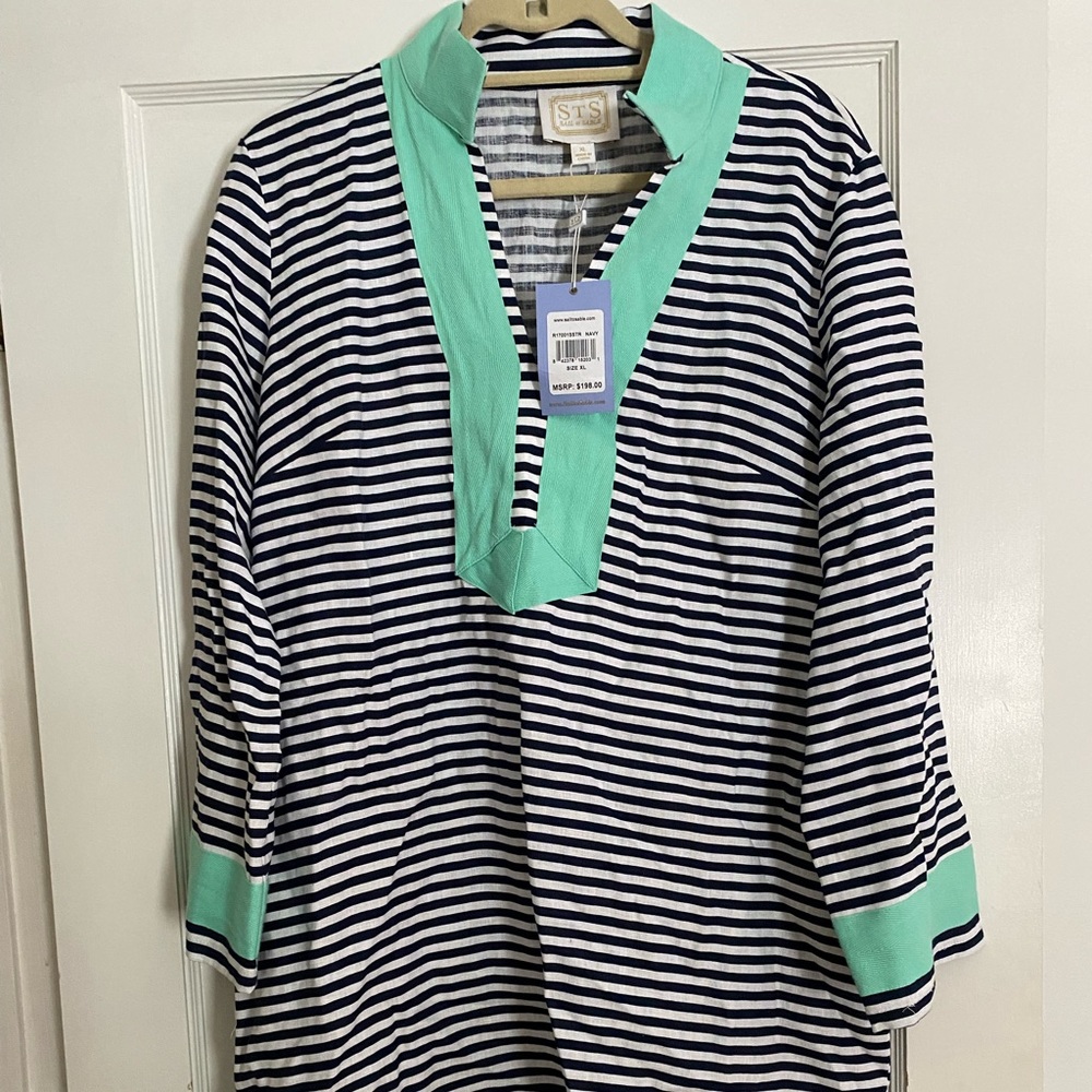 Sail to Sable Linen Dress